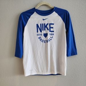 New Nike Baseball Dri fit shirt